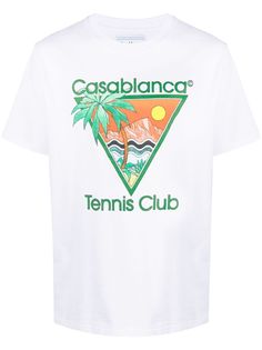 Casablanca футболка Tennis Club