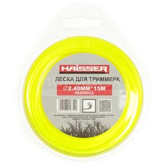 Леска для триммера Haisser круг, 2.4 мм, 15 м