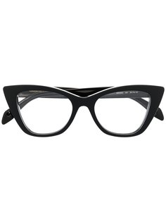 Alexander McQueen Eyewear очки в оправе кошачий глаз