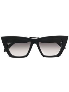 Alexander McQueen Eyewear солнцезащитные очки в оправе кошачий глаз