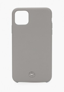 Чехол для iPhone Mercedes-Benz 11 Pro Max, Silicone line Grey