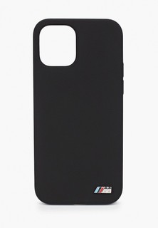 Чехол для iPhone BMW 12/12 Pro (6.1), M-Collection Liquid silicone Black