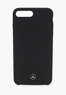 Чехол для iPhone Mercedes-Benz 7 Plus / 8 Plus, Silicone line Black