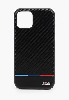 Чехол для iPhone BMW 11 Pro, M-Collection Carbon inspiration PU Tricolor Black
