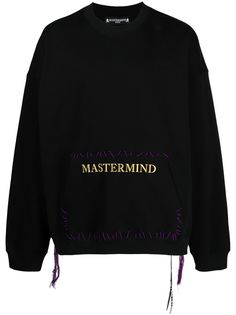 Mastermind Japan джемпер с вышитым логотипом