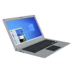 Ноутбук IRBIS NB NB69, 13.3", IPS, Intel Atom Z3735F 1.33ГГц, 2ГБ, 32ГБ eMMC, Intel HD Graphics , Windows 10 Home, NB69, серебристый