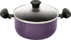 Кастрюля Tefal COOK RIGHT 22 (фиолетовый)