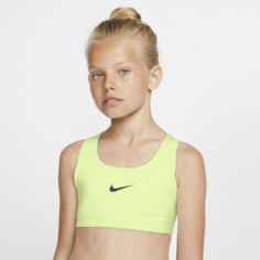 Спортивное бра для девочек школьного возраста Nike - Зеленый