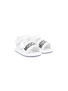 Moschino Kids сандалии с логотипом