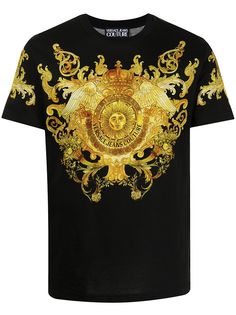 Versace Jeans Couture рубашка с принтом Barocco