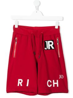 John Richmond Junior спортивные шорты с логотипом