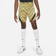 Мужские трикотажные футбольные шорты Nike Dri-FIT Strike - Желтый