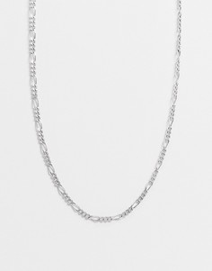 Серебристое ожерелье-цепочка из латуни AllSaints-Золотистый