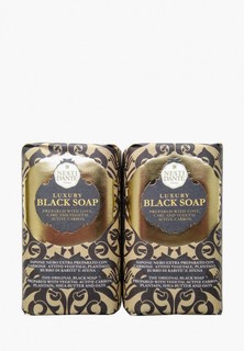 Набор для ухода за телом Nesti Dante Мыло Luxury Black Soap / Роскошное Чёрное, 2*250г