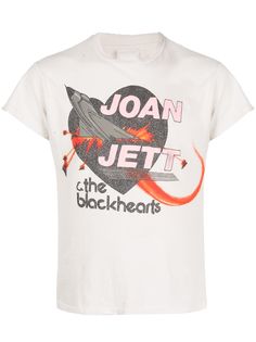Madeworn футболка Joan Jett с графичным принтом