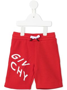 Givenchy Kids шорты с логотипом