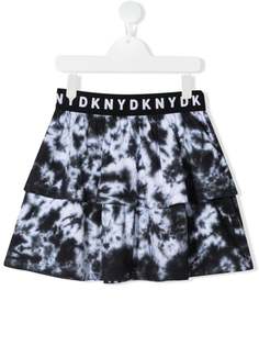 Dkny Kids юбка с принтом тай-дай