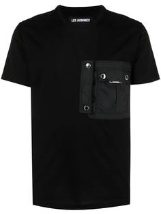 Les Hommes футболка с карманом
