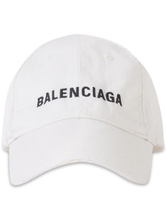 Balenciaga кепка с контрастным логотипом