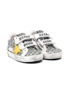 Golden Goose Kids кеды Superstar с блестками