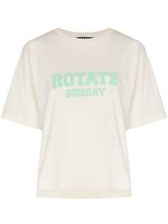 ROTATE футболка Aster с логотипом