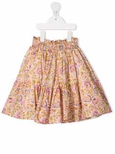 Miss Grant Kids юбка со сборками и принтом