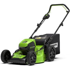 Газонокосилка аккумуляторная GREENWORKS GD60LM46HP 4 Ач 60В 46 см