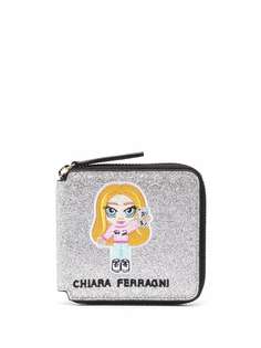 Chiara Ferragni Kids кошелек на молнии с логотипом