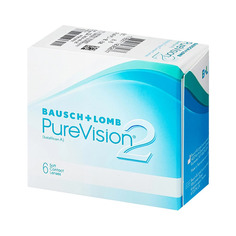 Контактные линзы BAUSCH + LOMB PureVision 2, 8.6мм, -1,75, 6шт