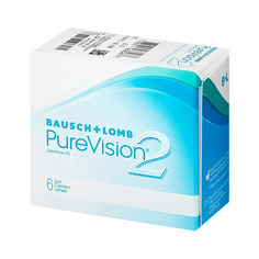 Контактные линзы BAUSCH + LOMB PureVision 2, 8.6мм, -7,5, 6шт