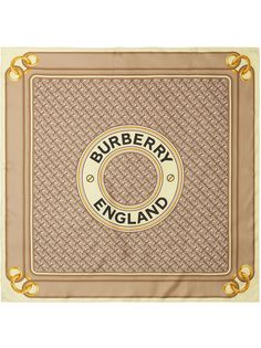 Burberry платок с принтом