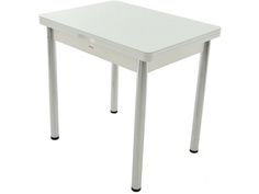 Стол «бари» (аврора) белый 120x75x60 см. Линоторг
