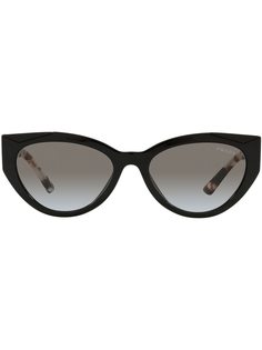 Prada Eyewear солнцезащитные очки в оправе кошачий глаз
