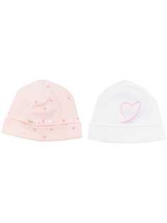 Givenchy Kids комплект из двух шапок бини с логотипом