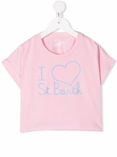 Mc2 Saint Barth Kids футболка с логотипом