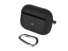Чехол Xundd для APPLE AirPods Pro Soft Touch Plastic с карабином Black УТ000025586