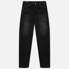 Мужские джинсы Edwin Regular Tapered Kaihara Black x White Selvage 11 Oz, цвет чёрный, размер 34/32