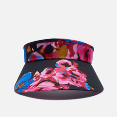 Кепка MSGM Watercolors Macro Flowers Visor, цвет чёрный