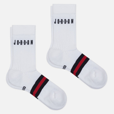 Комплект носков Jordan 2-Pack Legacy Crew, цвет белый, размер 38-42 EU