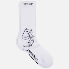 Носки RIPNDIP Lord Nermal, цвет белый, размер 40-46 EU