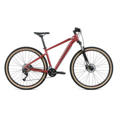 Велосипед Format 1412 (2021) горный рам.:17" кол.:27.5" темно-красный 14.7кг (RBKM1M37E010)
