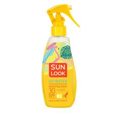 SUN LOOK Солнечная вода SUN LOOK прозрачный солнцезащитный спрей spf-30