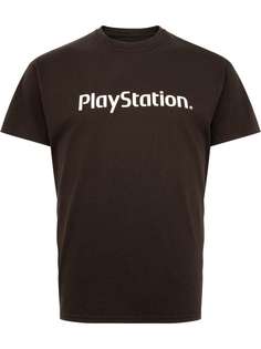 Travis Scott футболка Motherboard Logo II из коллаборации с Playstation
