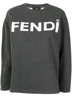 Fendi Pre-Owned толстовка с логотипом