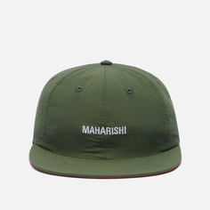 Кепка maharishi Japanese Nylon Miltype Embroidery, цвет оливковый