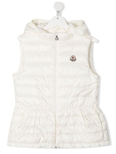 Moncler Enfant дутый жилет с капюшоном