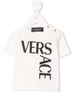 Versace Kids футболка с логотипом