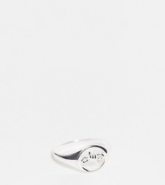 Серебряное кольцо с колючей проволокой ASOS DESIGN Curve-Серебристый