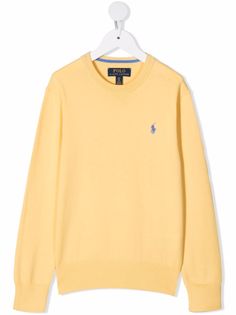 Ralph Lauren Kids футболка с вышивкой Polo Pony