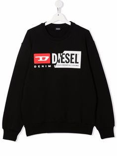 Diesel Kids толстовка с логотипом